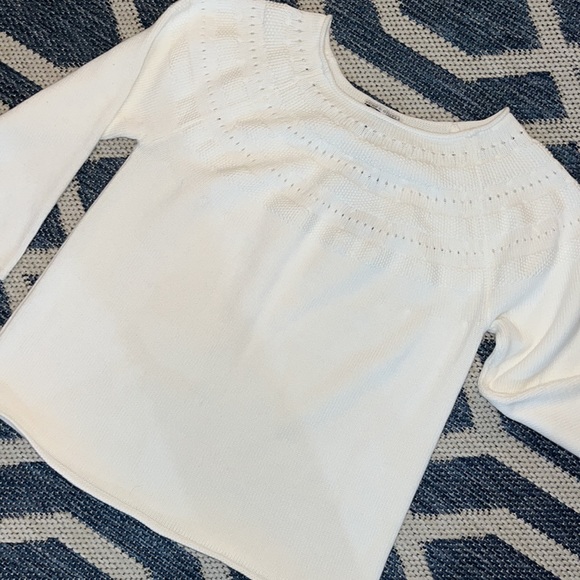 All white S&P sweater size XL - Picture 2 of 9